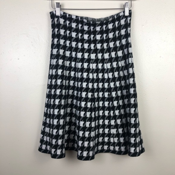 Max Studio Gingham High Waisted Skirt - Picture 3 of 4